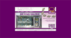 Desktop Screenshot of die-ring-galerie.de