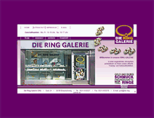 Tablet Screenshot of die-ring-galerie.de